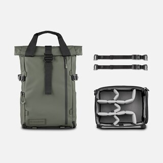 PRVKE 21 V4, Photo Bundle, ryggsäck - Wasatch Green