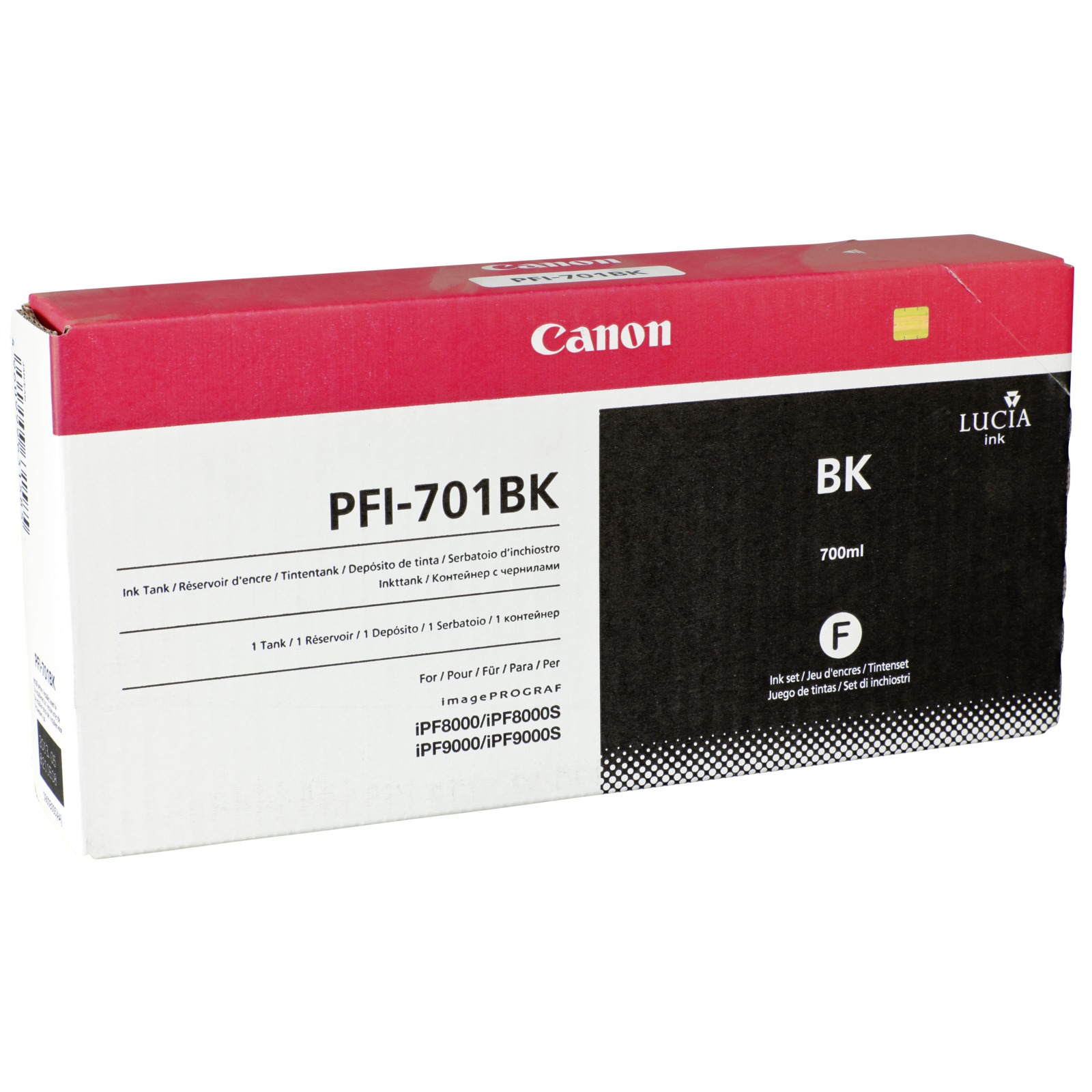 Canon PFI-701 BK ink