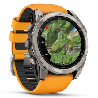 Fenix 8 - 51 mm, AMOLED - Graphite Spark Orange