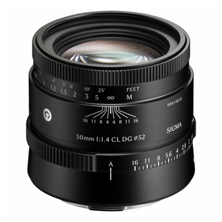 50mm f/1,4 CL DG Contemporary för L-fattning (fullformat) - Svart