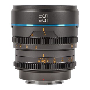55mm T1,2 Cine Lens Nightwalker S35, för Sony - grå