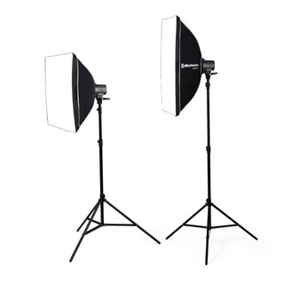 Studioblixt D-Lite RX ONE DUAL Softbox Set, 2st blixtar + tillbehör