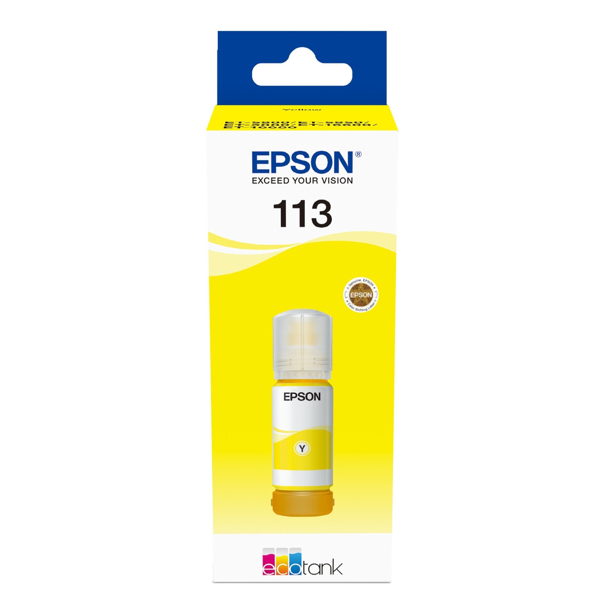 Epson EcoTank 113 Pigment Yellow - 70ml