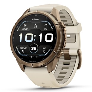 Fenix 9 Pro 43 mm, AMOLED - Höstguld