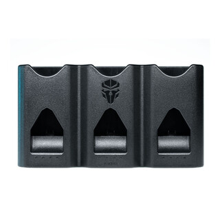 Pr1me Gear Tri-Charge, trippelladdare med powerbank & minneskort förvaring - DMW-BLK22