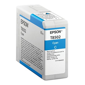 Epson T8502 Cyan 80ml för bla. P800