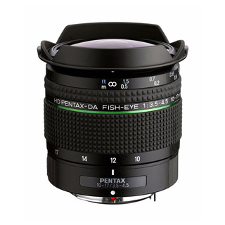 HD DA 10-17mm f/3,5-4,5 ED, fisheyezoom 