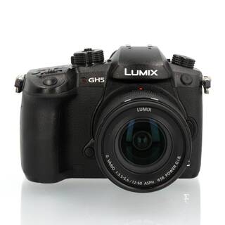Lumix DC-GH5 kamerahus + G Vario 12-60/3,5-5,6 Power OIS (begagnad)