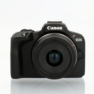 EOS R100 kamerahus + RF-S 18-45mm f/4,5-6,3 IS STM (begagnad)
