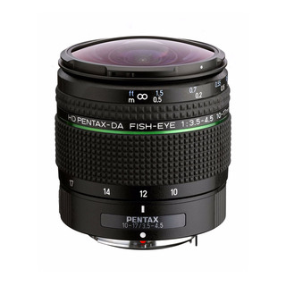 HD DA 10-17mm f/3,5-4,5 ED, fisheyezoom 
