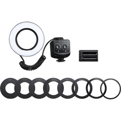 Ringbelysning RING72, med batterihållare 
