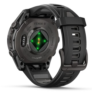 Fenix 8 - 43 mm, AMOLED - Carbon Gray Ti Black