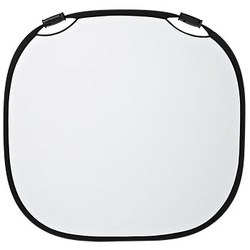 Reflexskärm guld/vit, storlek large (120 cm)