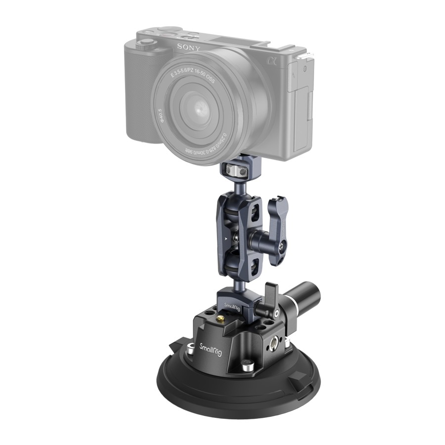Smallrig 4236 sugkopp 4" för kamera montering - kit