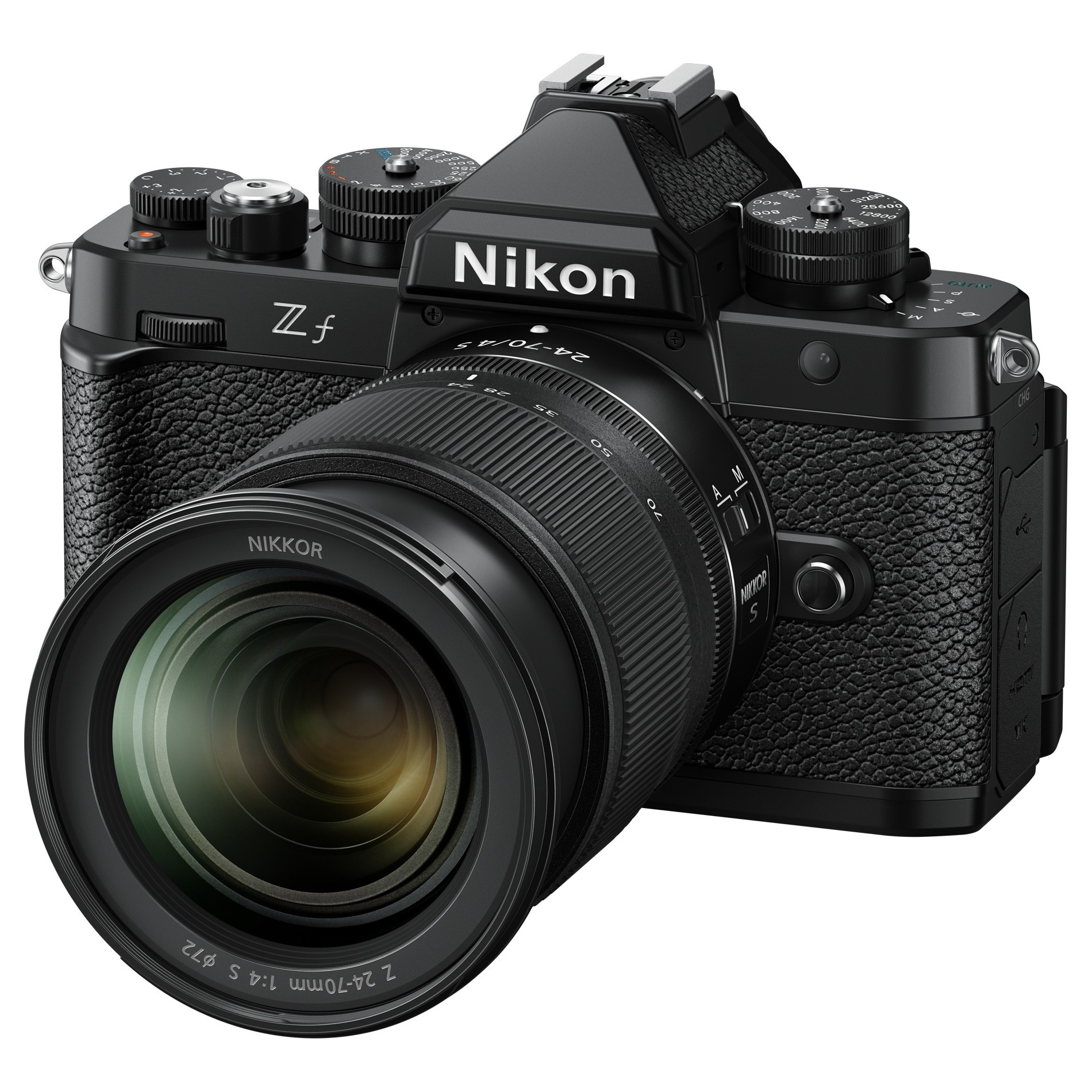 Nikon Z f, kamerahus - Svart + Nikkor Z 24-70mm f/4 S