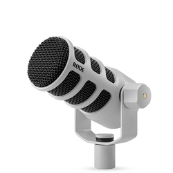 PodMic, dynamisk streaming- och podcastmikrofon - Vit