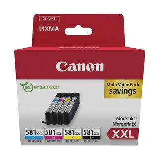 CLI-581XXL BK/C/M/Y Multipack