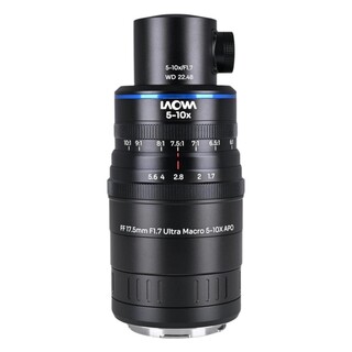Aksen 17,5mm f/1,7 5-10x Ultra Macro APO (Coaxial Illumination Version) för L-fattning (fullformat)