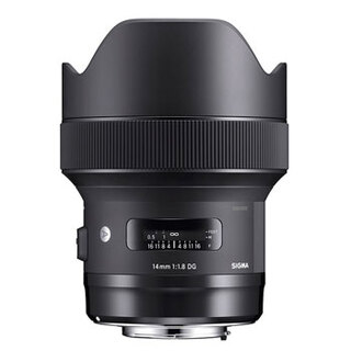 14mm f/1,8 DG HSM Art för Sony E-fattning (fullformat)