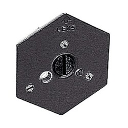 Extra 6-kantplatta 130-14 1/4" FLAT