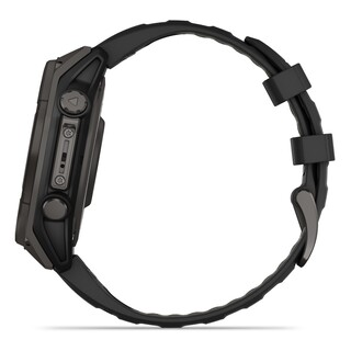 Fenix 8 - 47 mm, Solar Sapphire - Carbon Gray Ti Black