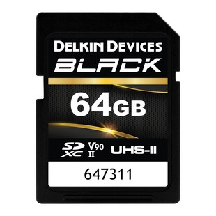 SD Black Rugged SDXC 64GB UHS-II U3 V90 300MB/s