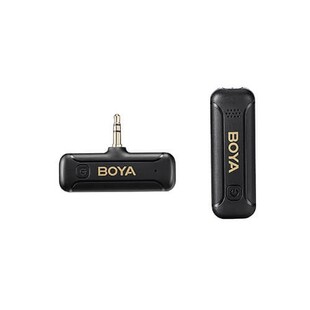 BY-WM3T2 , trådlöst myggmikrofonsystem - 3,5mm TRS