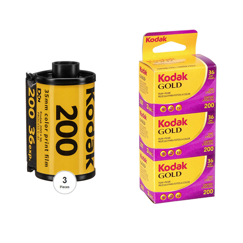 Kodak Gold 200 135-36, 3 pack