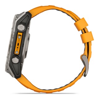 Fenix 8 - 51 mm, AMOLED - Graphite Spark Orange