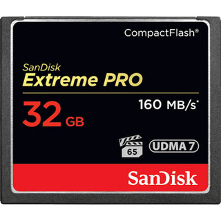 CompactFlash Extreme PRO, 32GB, UDMA 7, 160MB/s   