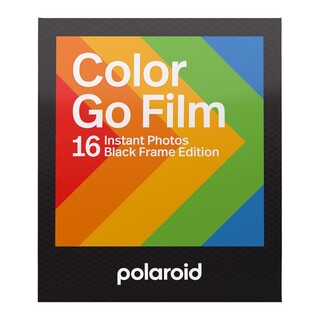 Färgfilm för Polaroid Go, svarta ramar,16 ark