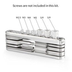 2213, Multitool set med skruvmejslar, skift- & insexnycklar