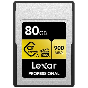 Lexar CFexpress Pro Gold R900/W800 Type A