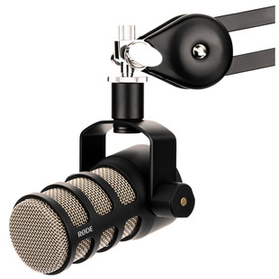 PodMic, dynamisk streaming- och podcastmikrofon - Svart