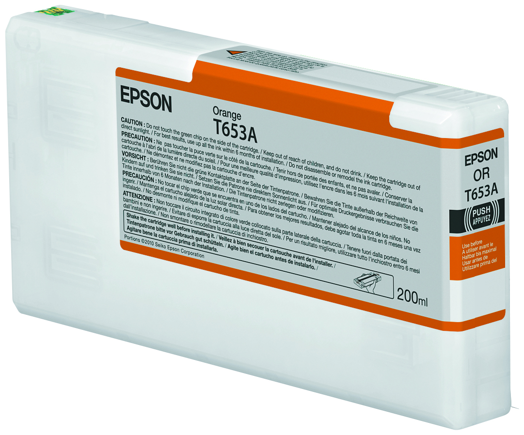 T653A Bläck 4900 Orange 200 ml