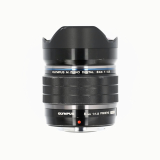 M.Zuiko Digital 8mm f/1,8 PRO Fisheye (för Micro 4/3) (begagnad)
