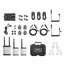 Vlink2 Kit2, 2.4GHz trådlöst mikrofonsystem med tvåvägskommunikation
