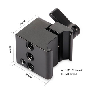 1564 swat rail clamp (15 mm vertical)