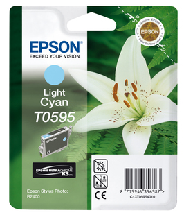 T0595 Light Cyan till Epson R2400 
