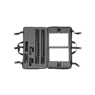Lumipad 25, belysningsset med 2 st LED-paneler + stativ + väska m.m. 
