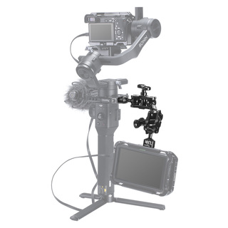 2109 magic arm med dual ballheads (1/4" screw) och förlängning