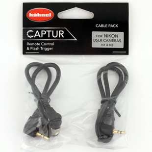 Kamerakablar till Captur (passar även Giga T Pro II), för Nikon (10-polig,  och -DC2)