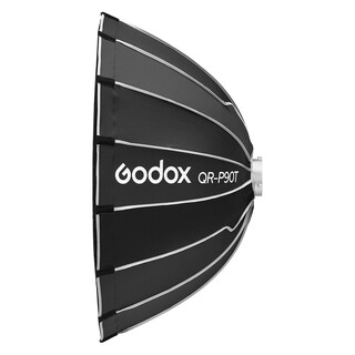 QR-P90T, quick release parabolisk softbox - Bowens-fattning 