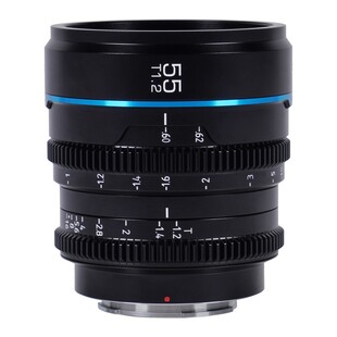 55mm T1,2 Cine Lens Nightwalker S35, för Sony E-fattning - svart
