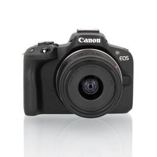 EOS R50 kamerahus + RF-S 18-45mm f/4,5-6,3 IS STM Creator Kit (begagnad)