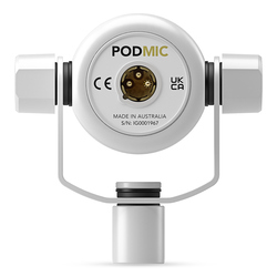 PodMic, dynamisk streaming- och podcastmikrofon - Vit
