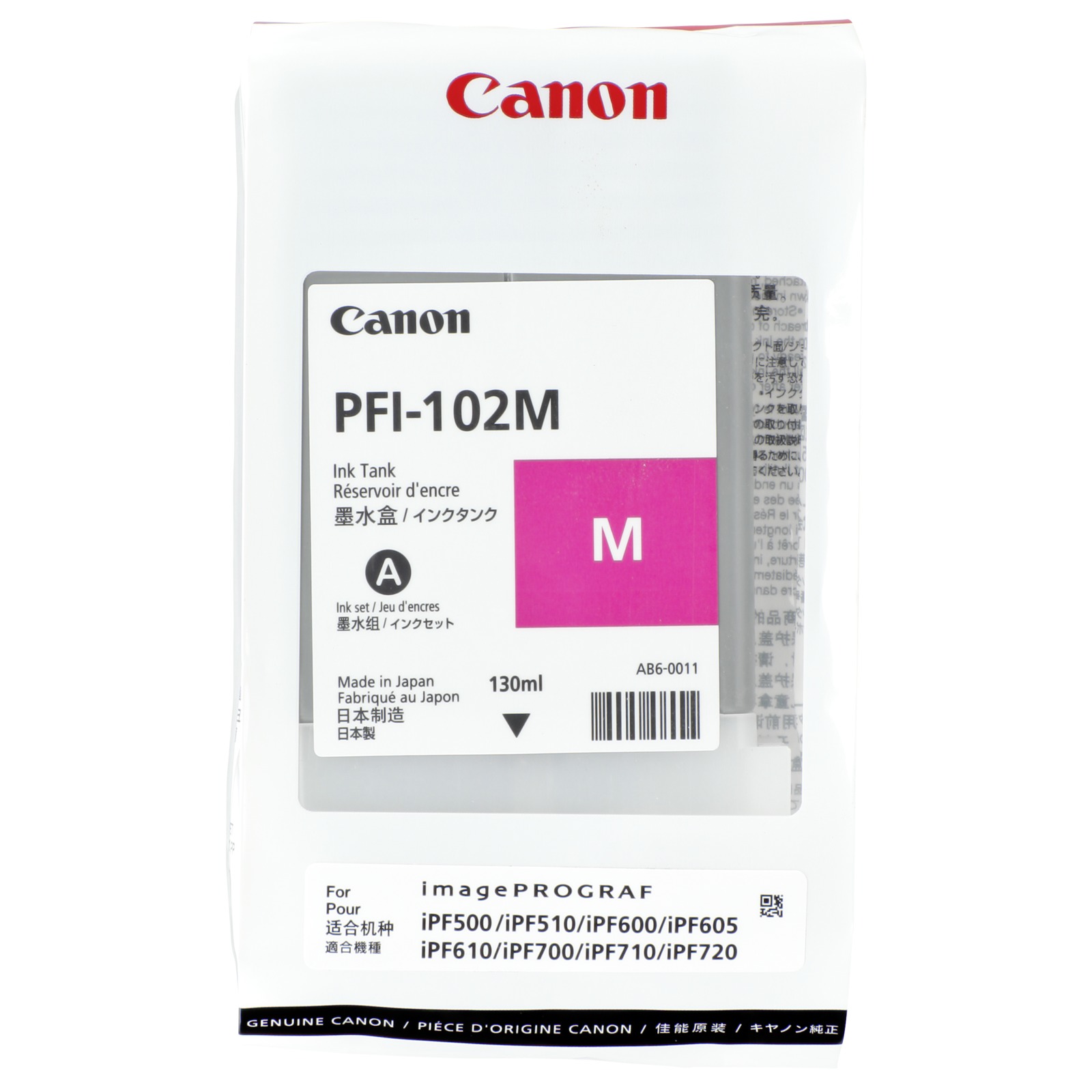 Canon PFI-102 M ink magenta