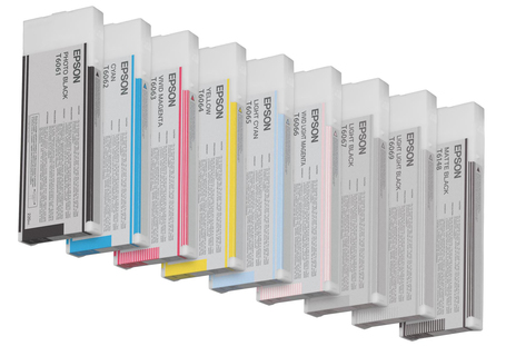 T6064 Gul 220 ml passar bla Epson Pro 4800 