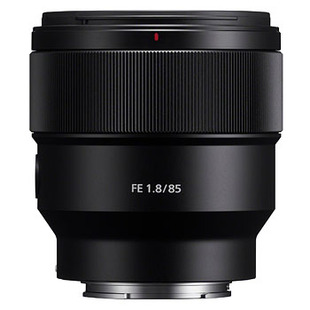 FE 85mm f/1,8, E-fattning (fullformat)