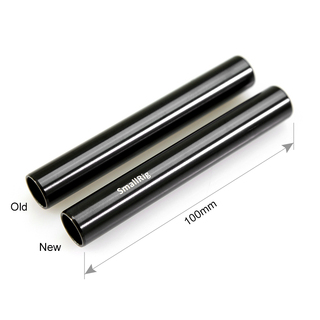 1049 15 mm aluminiumrör (M12-10 cm), 2-pack